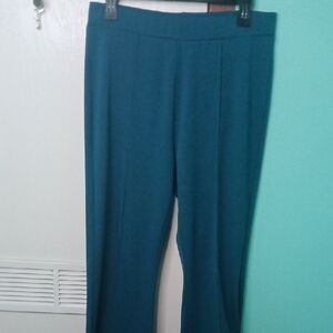 Elegant Teal Women's Pants